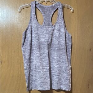 lululemon athletica Heathered Lavender Racerback Tank